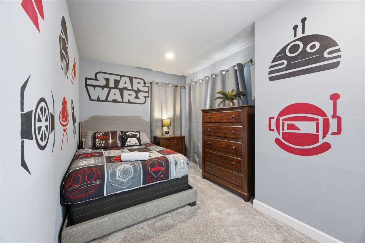 Star Wars themed bedroom