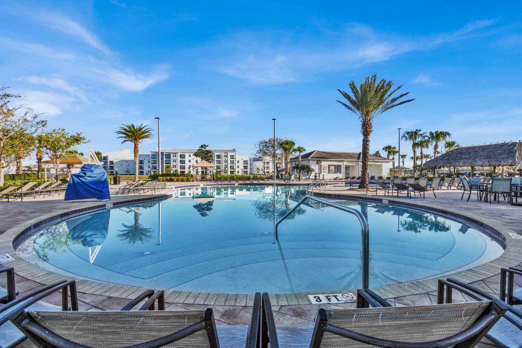 Main resort pool and sun deck